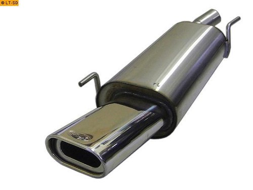 Fox sportauspuff 1x135x80mm - sportauspuff,
